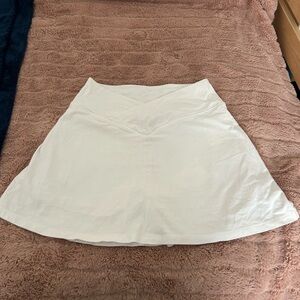 PINK Victoria's Secret White A-Line Skirt